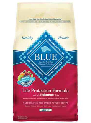 blue buffalo fish and sweet potato dog food