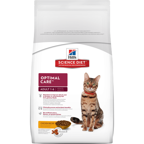 hills optimal care cat food