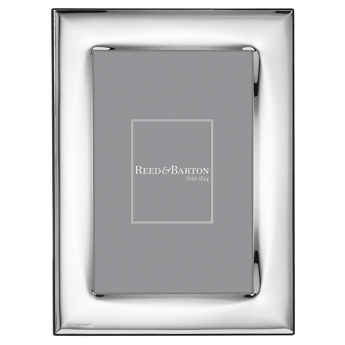 Reed & Barton 8 x 10 in. Watchband Silver Frame