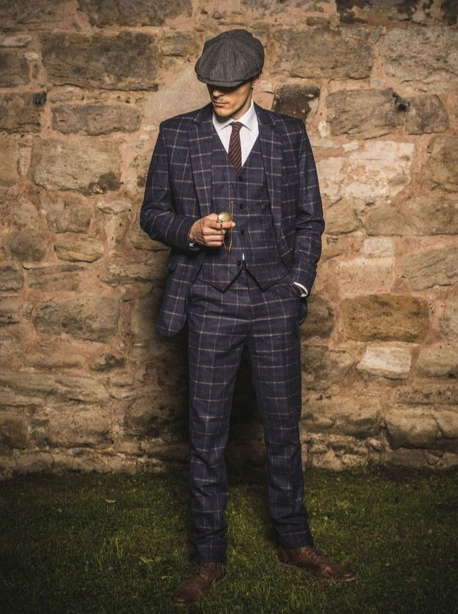 Three Piece Suit Shelby Peaky Blinders Suit By Birmingham Wear 