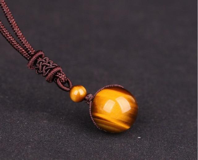 tiger eye stone pendant