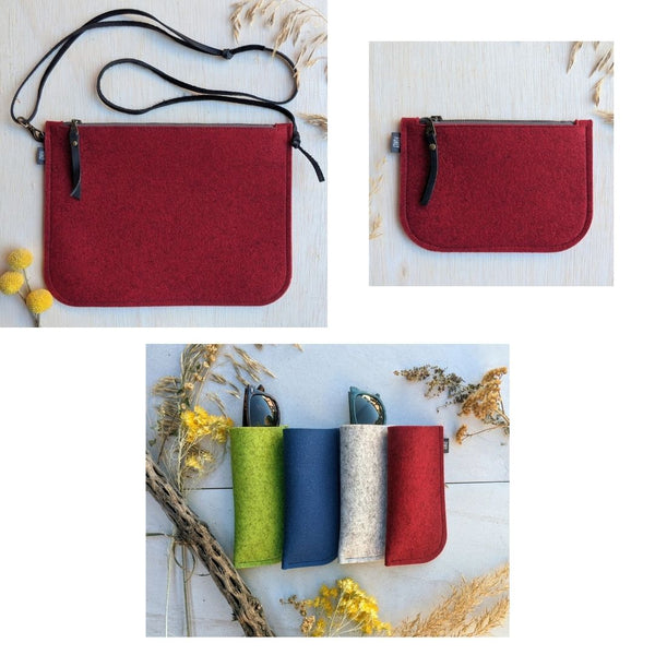 wool bags by foxly handmade
