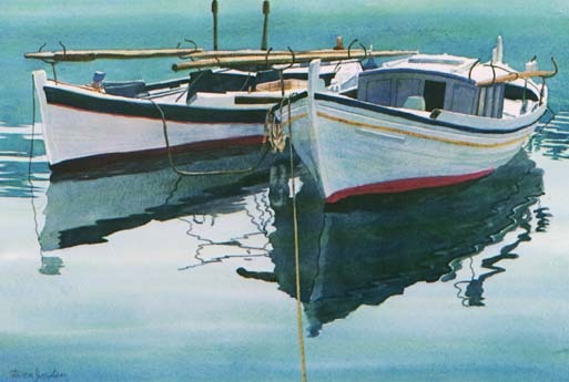 Steven Jordan Art — Greek Fishing Boats