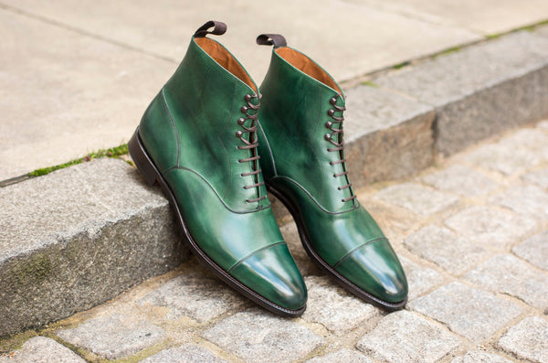 J. FitzPatrick Green Balmoral Boot Ashworth