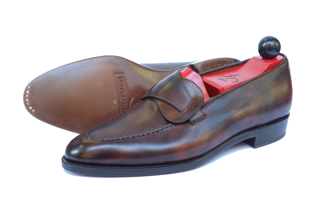 Hawthorne - Dark Brown Museum Calf – J.FitzPatrick Footwear