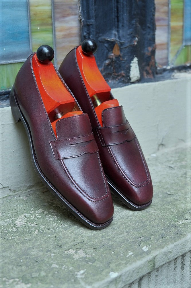 Washington - Sangria Calf – J.FitzPatrick Footwear