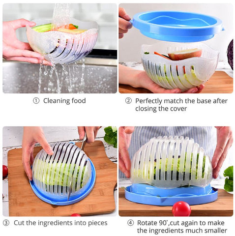 60 Second Salad Bowl Cutter