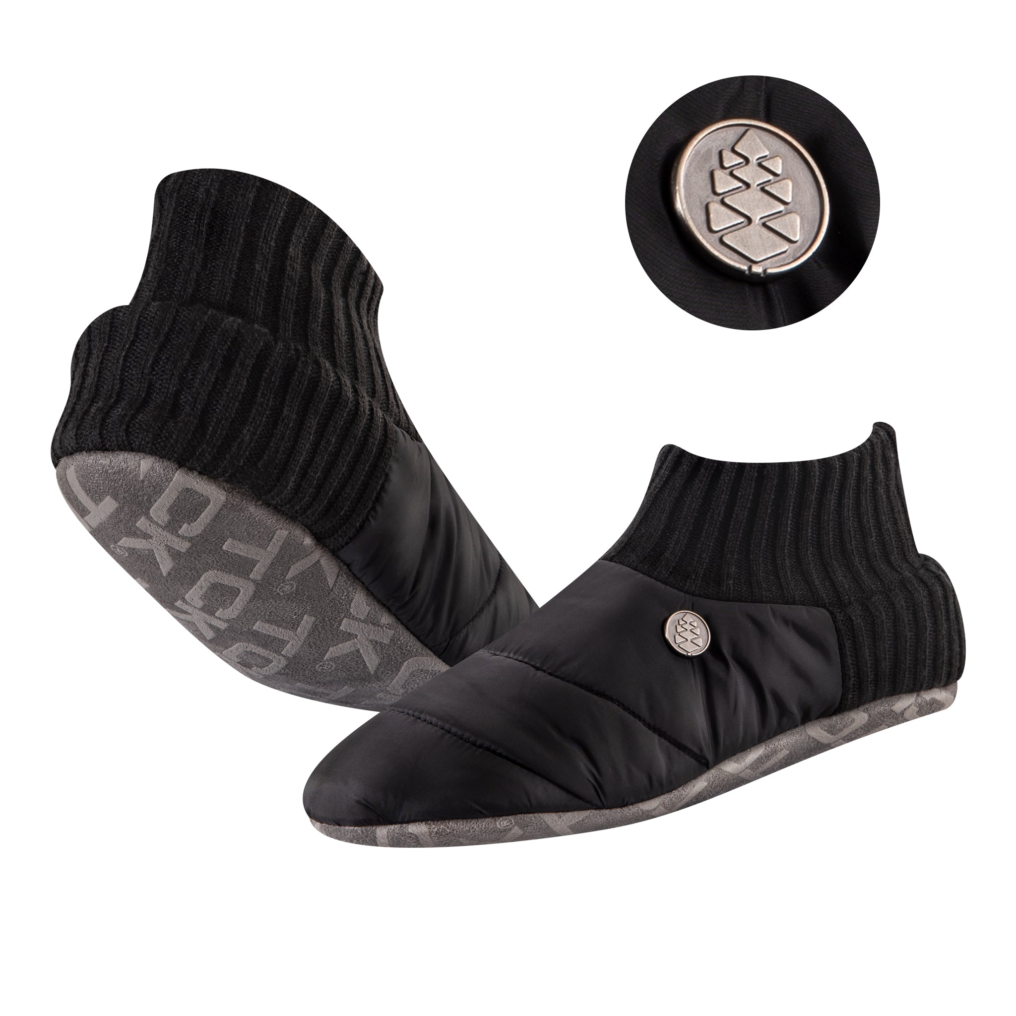 Cozy Slipper Sock With Memory Foam Cushion