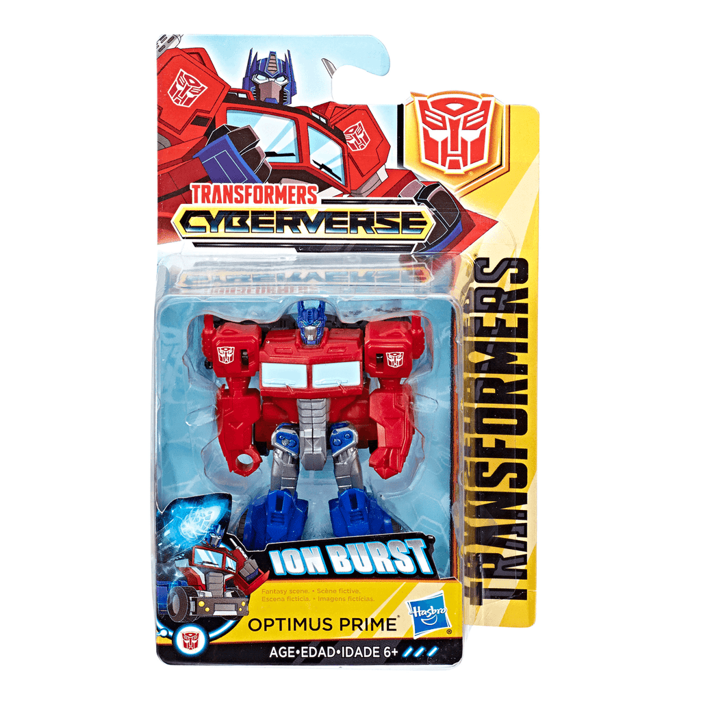 transformers cyberverse optimus prime toy