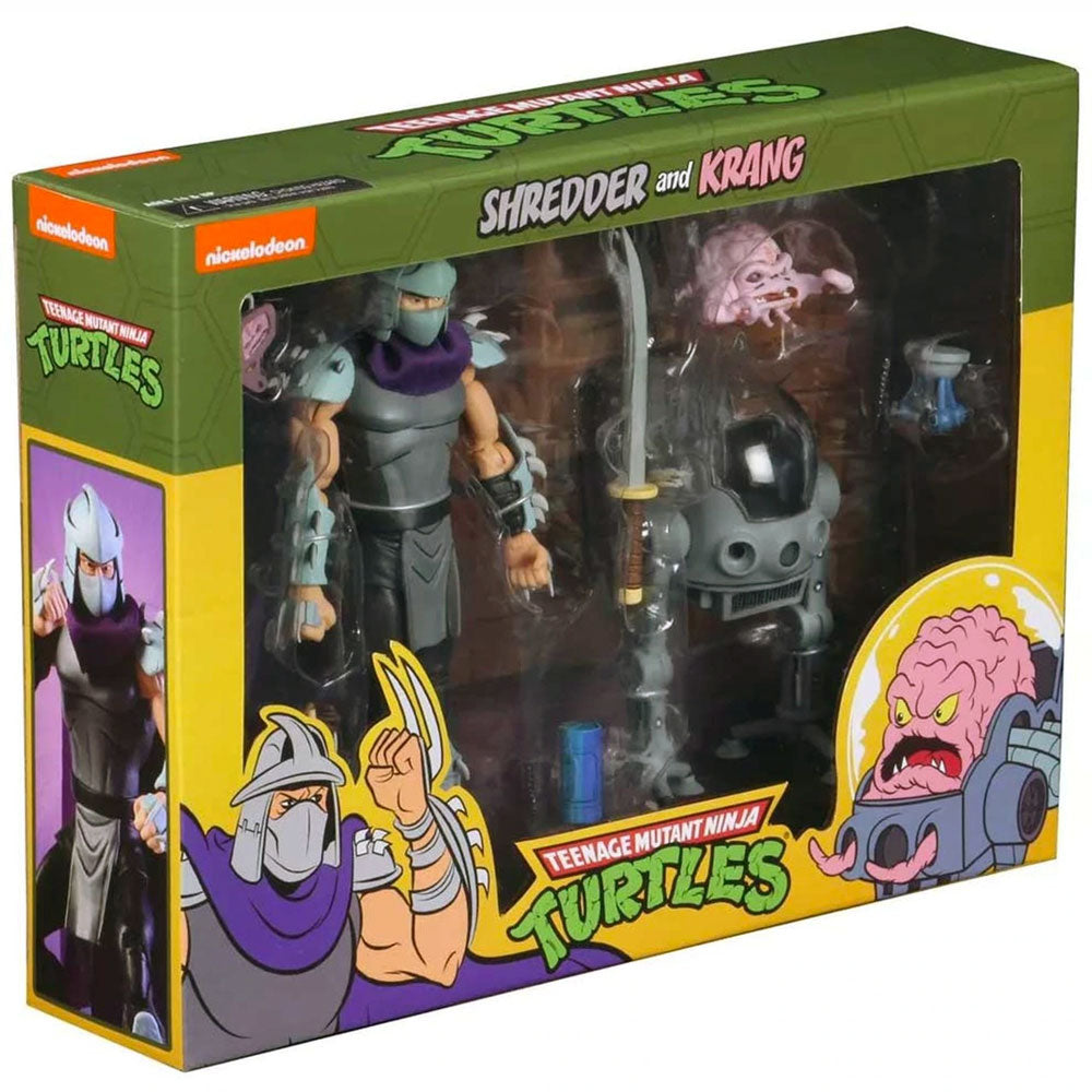 Neca Teenage Mutant Ninja Turtles Shredder And Krang 2 Pack Exclusive 8611