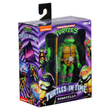 NECA TMNT Teenage Mutant Ninja Turtles In Time Donatello Video Game Box Package Angle