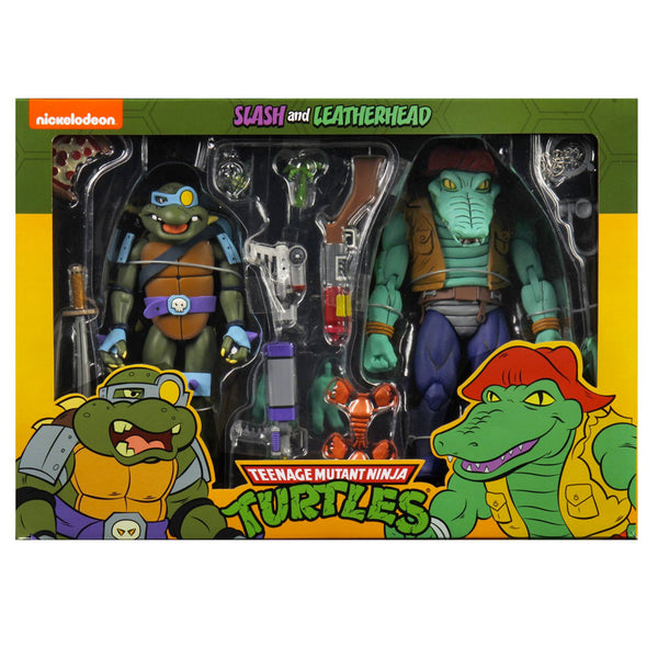 neca tmnt cartoon figures