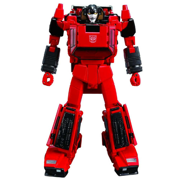 red transformer robot