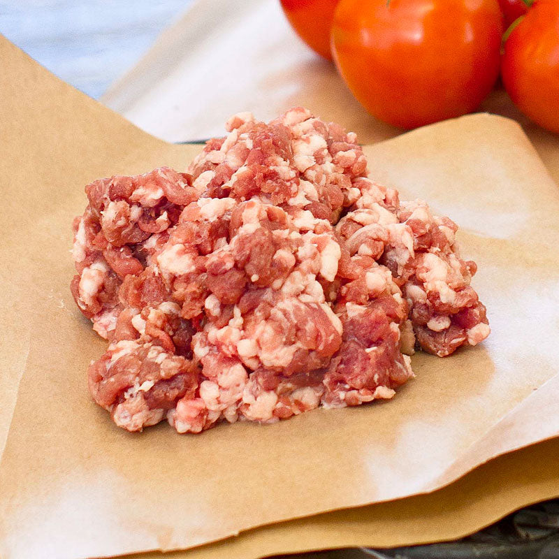 cooked ground pork