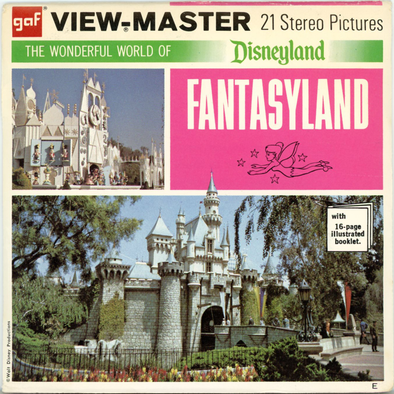 viewmaster reels disneyland