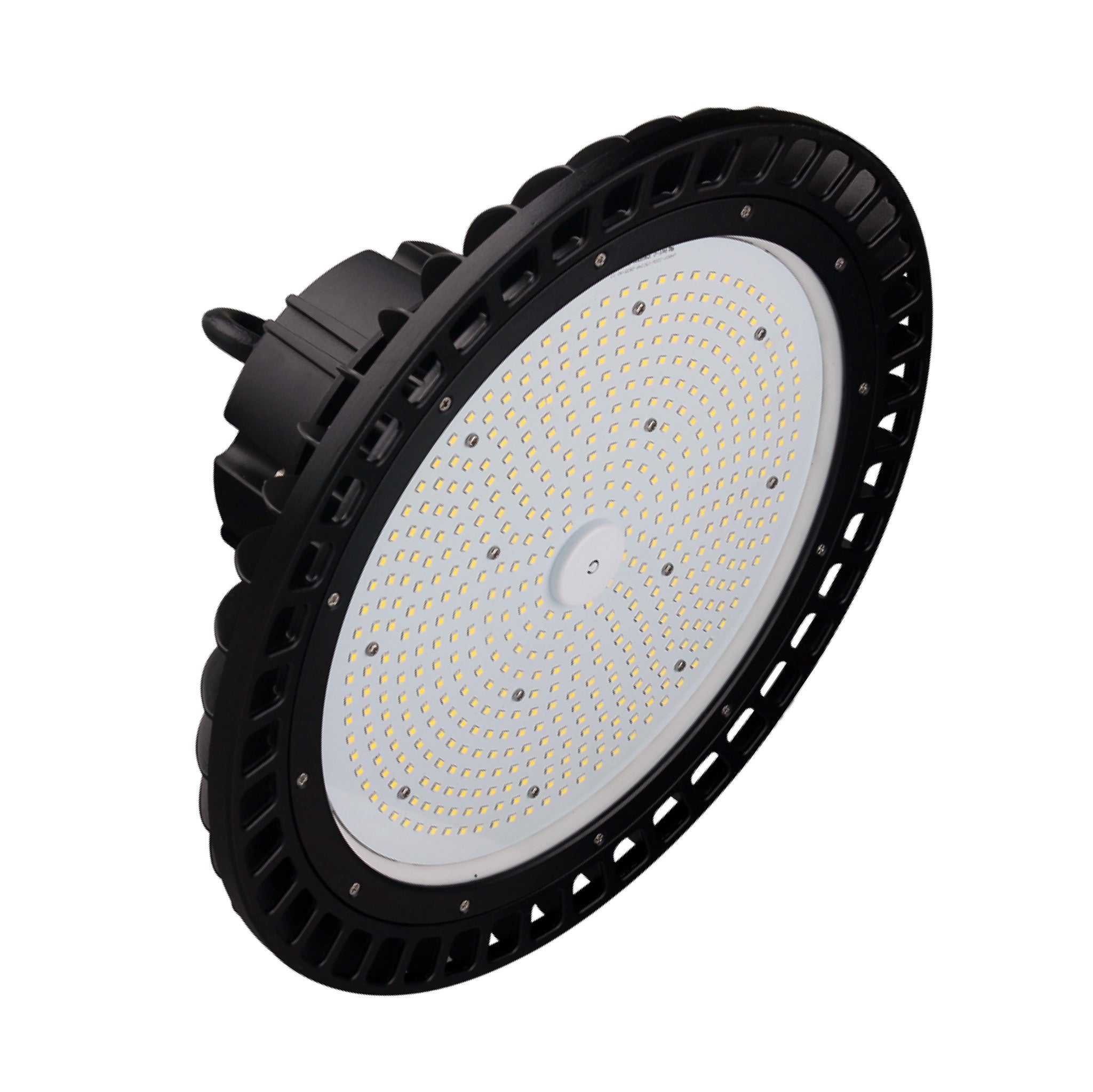 LED UFO Highbay 240W Dimmable 0-10v Black Finish 5000K