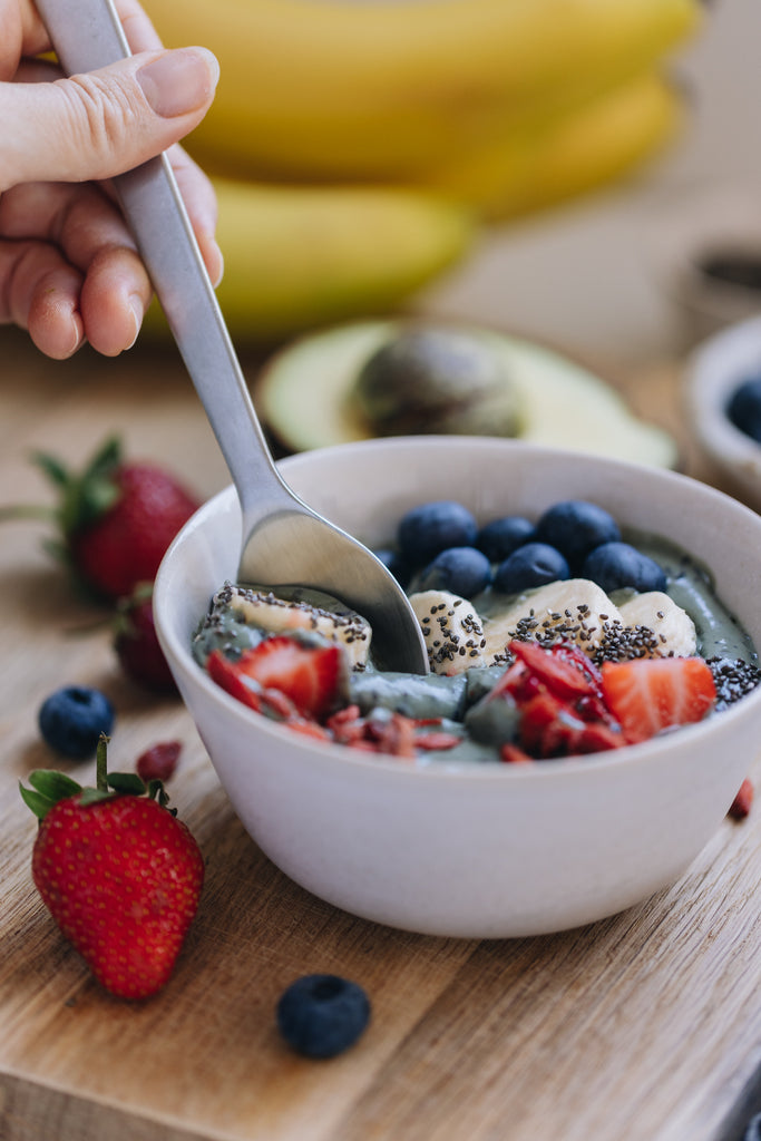 blue magic smoothie bowl