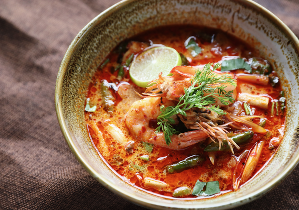 thai tom yum soup