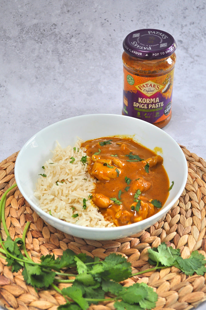 mango chicken korma curry