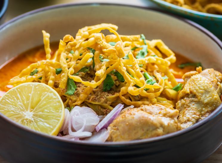 Thai Chicken Curry Noodles Recipe