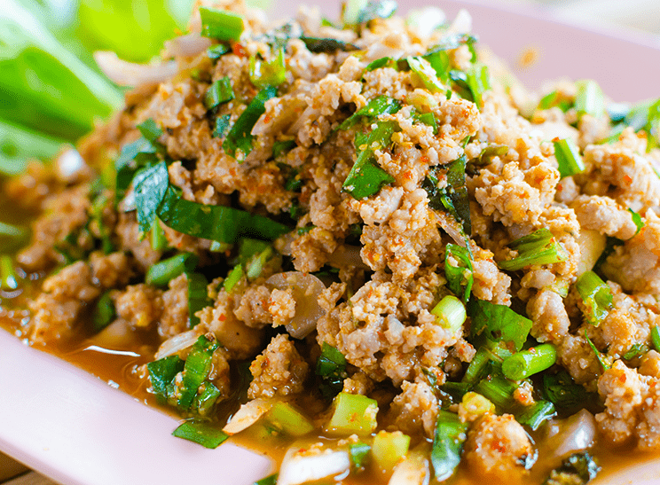 Larb nam tok recipe