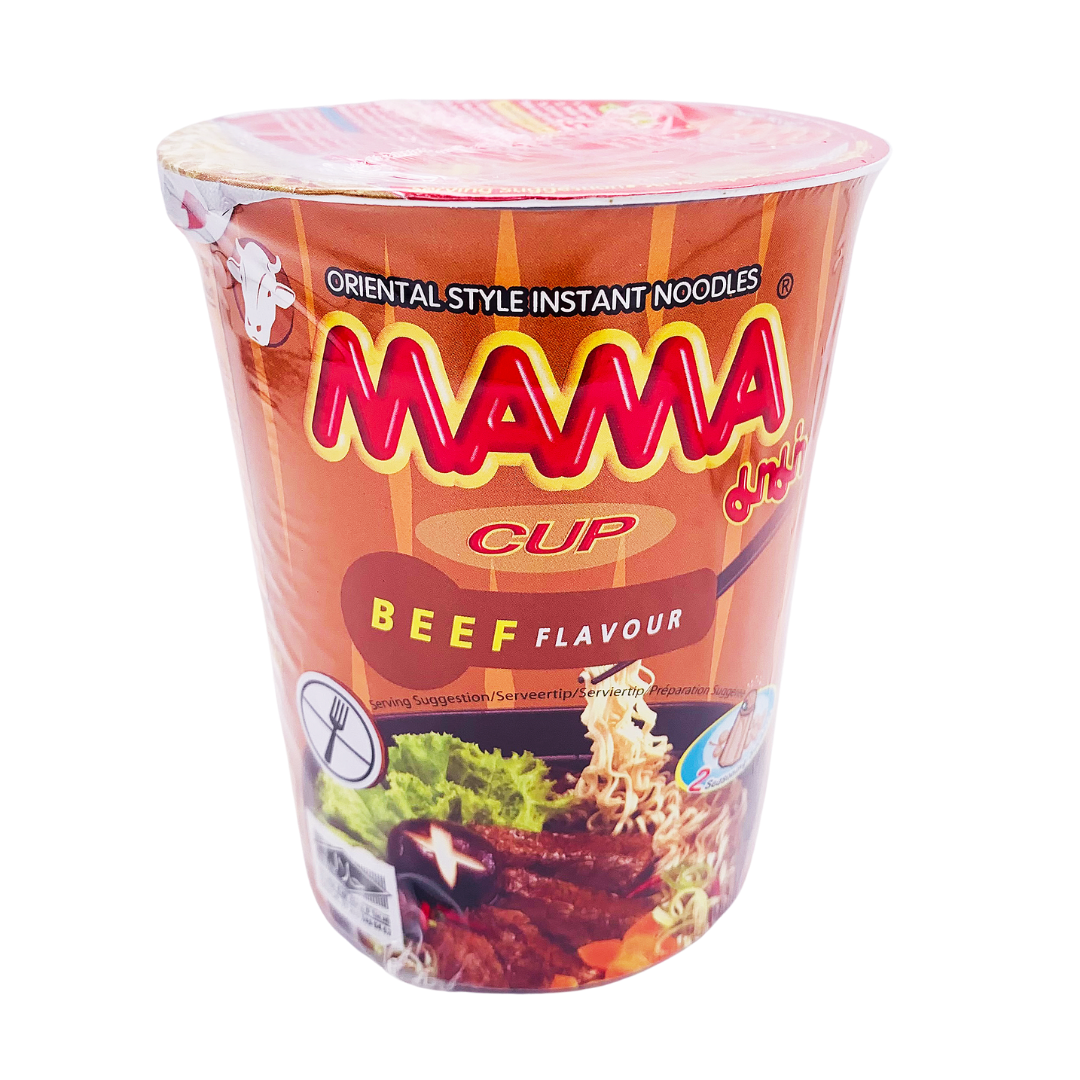 42g Mama Cup Thai Instant Noodle Tom Yum Shrimp Flavour Hot Spicy