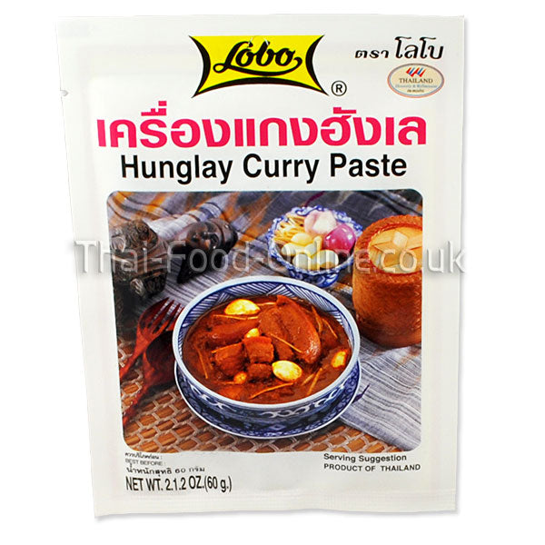 HUNGLAY CURRY PASTE 60G BY LOBO - Thai Food Online (your authentic Thai supermarket)