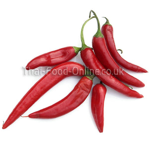 Large red Thai chillies (peppers) - Thai Food Online (your authentic Thai supermarket)
