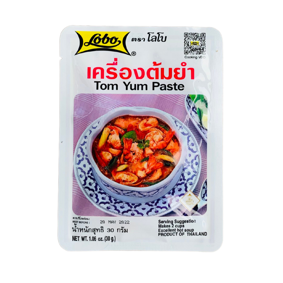 Thai Tom Yum / Yam Paste 30G By Lobo – Thai Food Online (Authentic Thai  Supermarket)