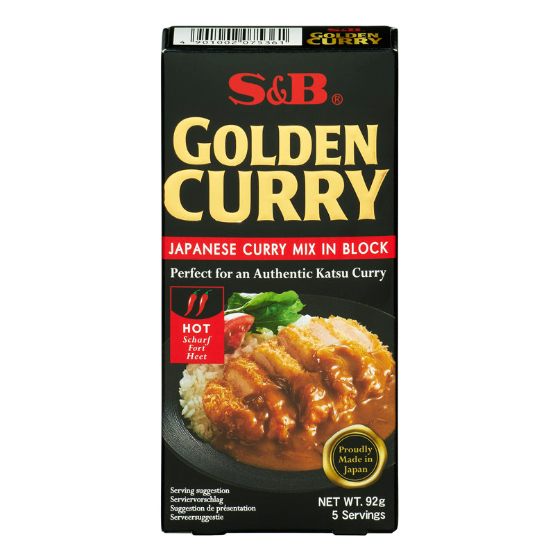 Golden Sauce Curry Végan Fort 230g S&B