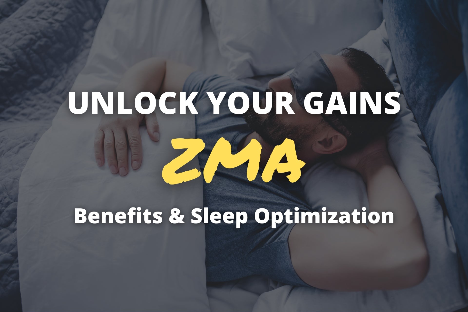 ZMA Benefits and Sleep Optimization