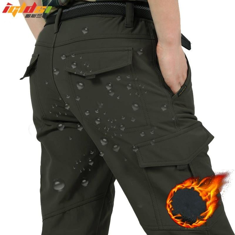 warm cargo pants