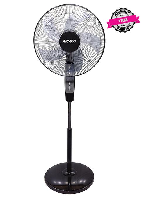 18 In. Stand Fan - Remote, Round Base