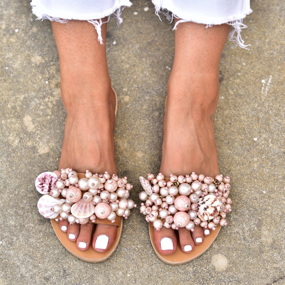 Pink Women Sandals - Rosie | PinkyPromiseAccs