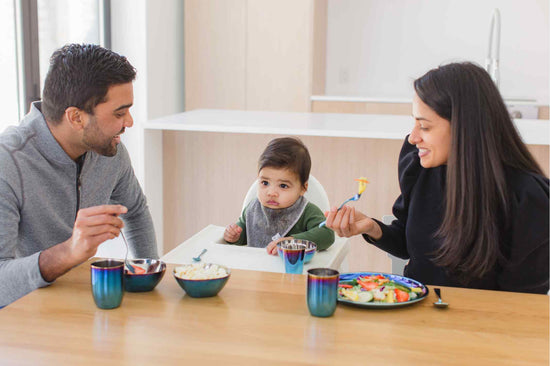 Family Meals | Starting Meals as a Family | Family Eating Dinner