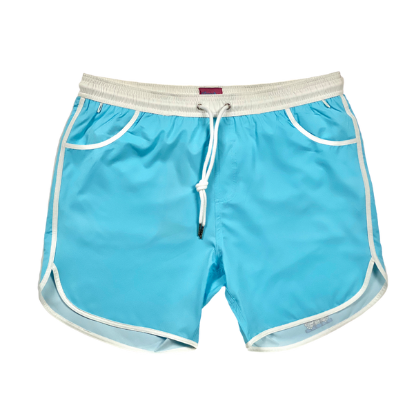 Blue Splash - Blue & White Swim Trunks - Junk in your Trunks - Made ...