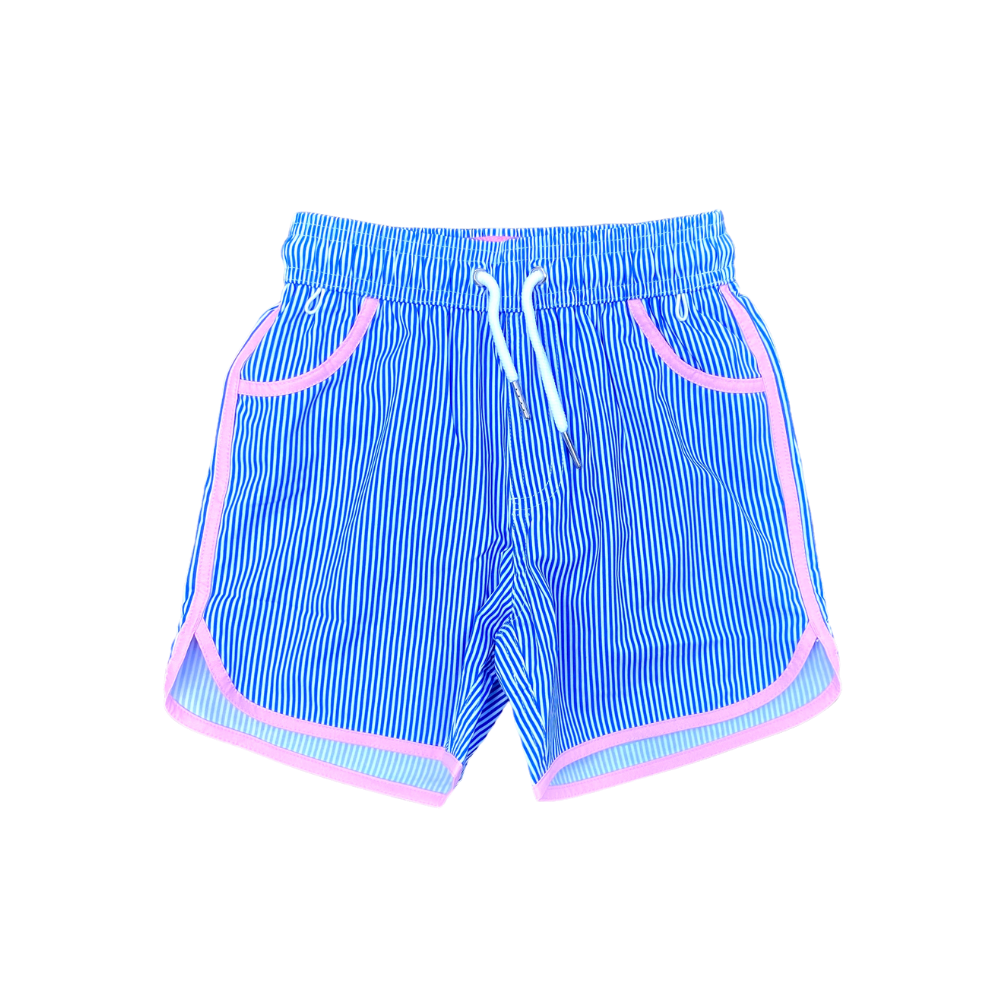 Kids Swim Trunks - The Ba-Ba-Bluey - Made From Recycled bottles – Junk ...