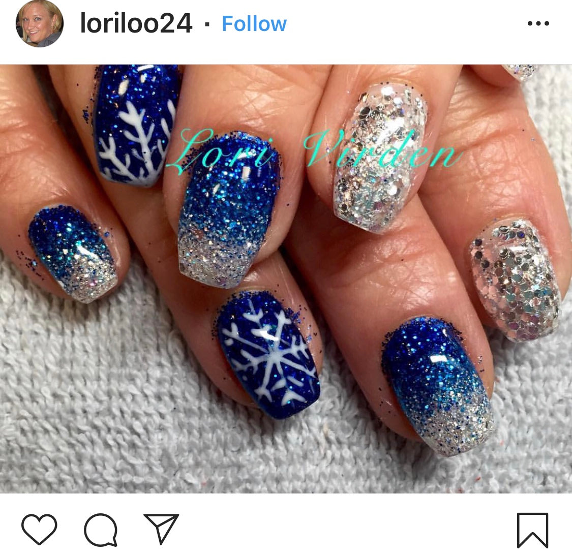 Nail Ideas for the Holidays - Glitties