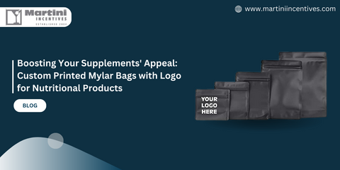 Boosting Your Supplements' Appeal with Custom Printed Mylar Bags with Logo 