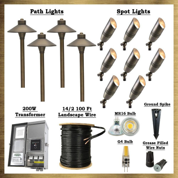 led landscape lighting sets