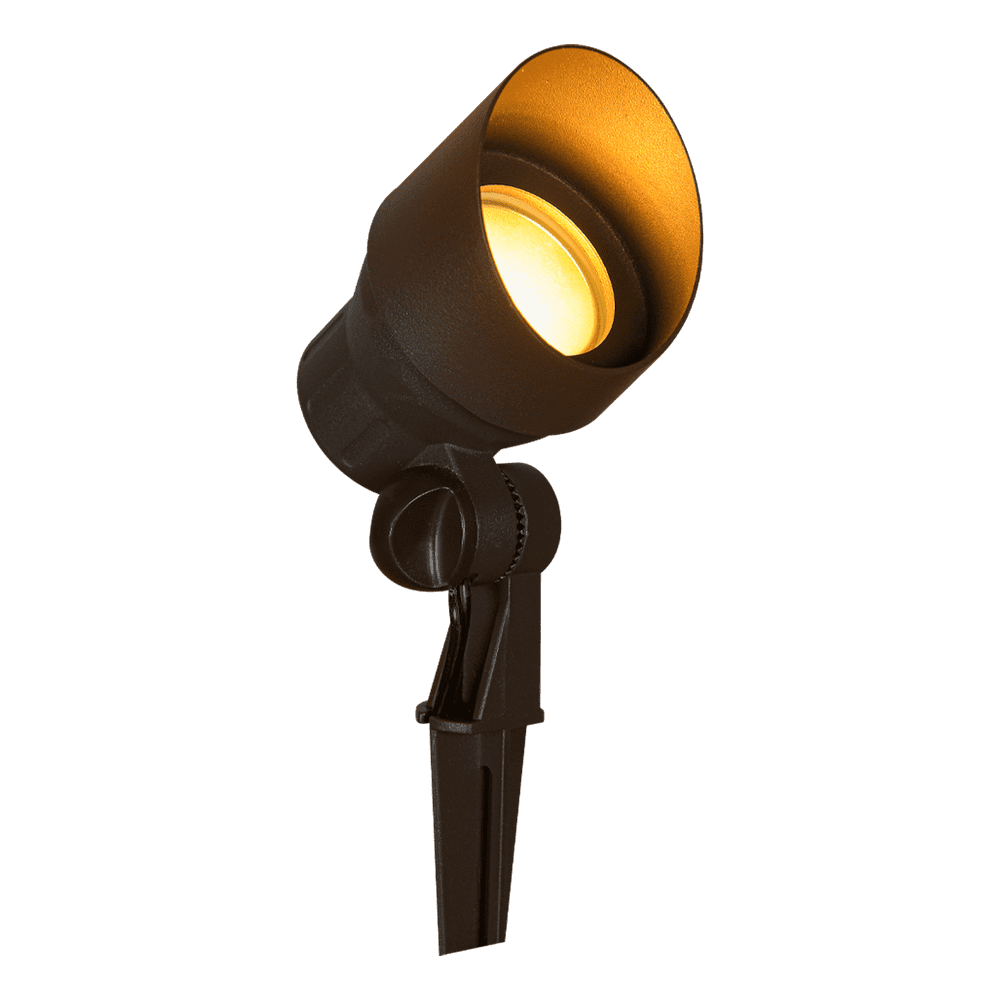 CD45 Black LED Directional Up Light Outdoor Mono Point Lighting fixtures - Kings Outdoor Lighting
