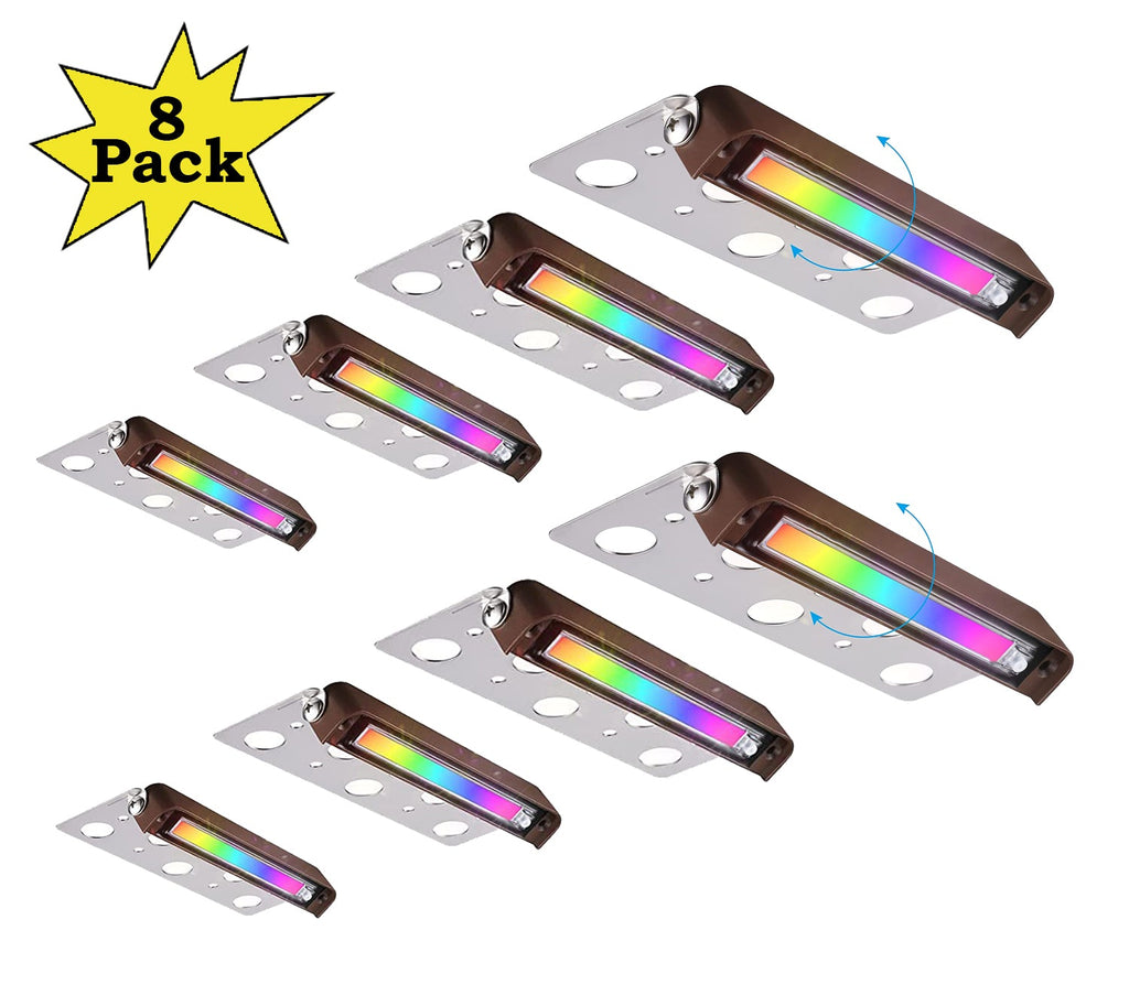 4-Pack of ELC02 Retaining Wall Lights  3CCT Hardscape Lights – Sun Bright  Lighting