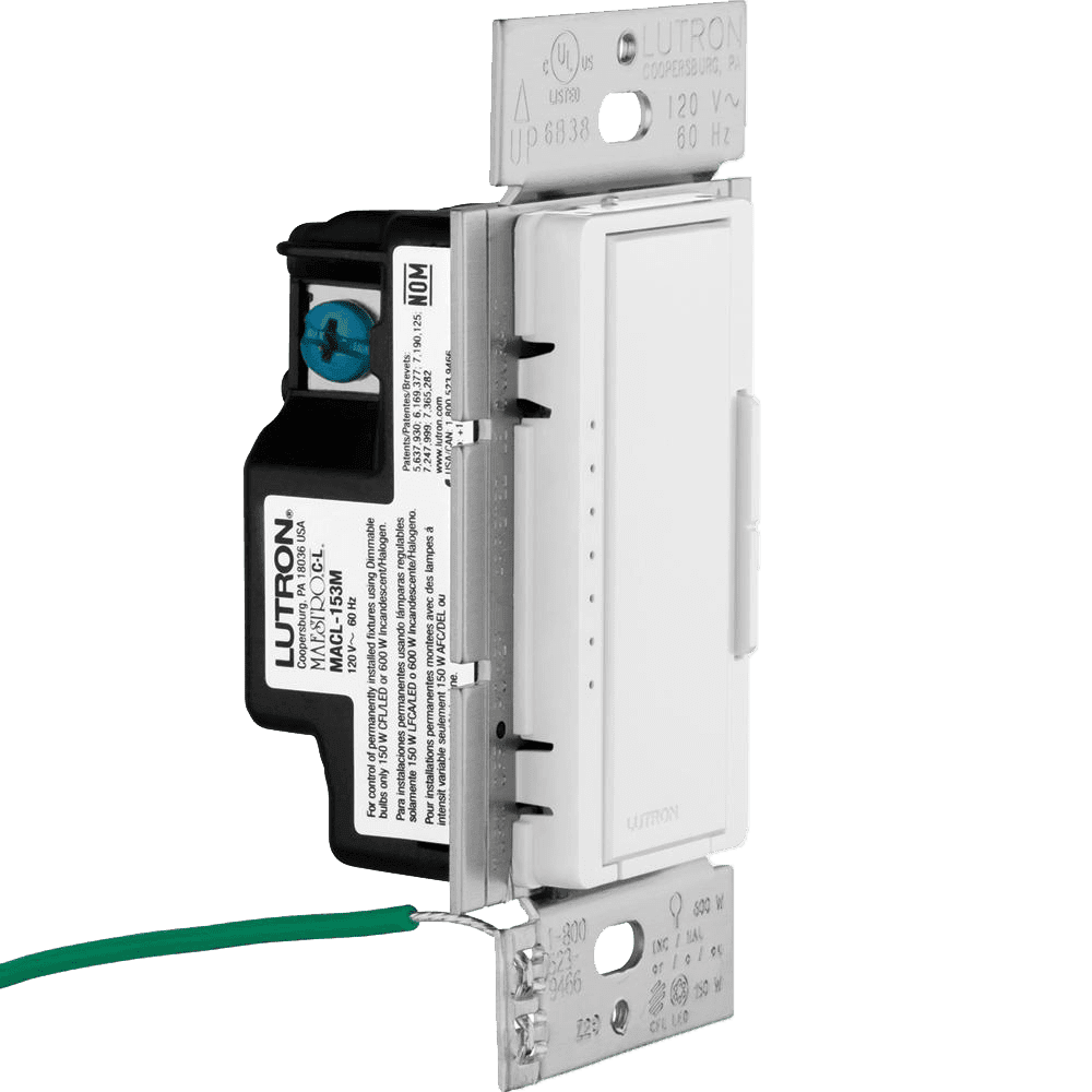 QTY6 LUTRON MACL153WH SINSLE POLE 3WAY OR MULTI