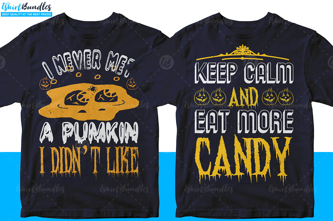 Download 50 Editable Halloween T Shirt Design Bundle Vol 2 Tshirtbundles