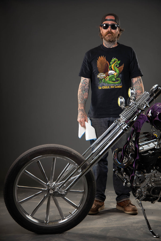 Daril's Dilemma - Borba's Born Free Panhead