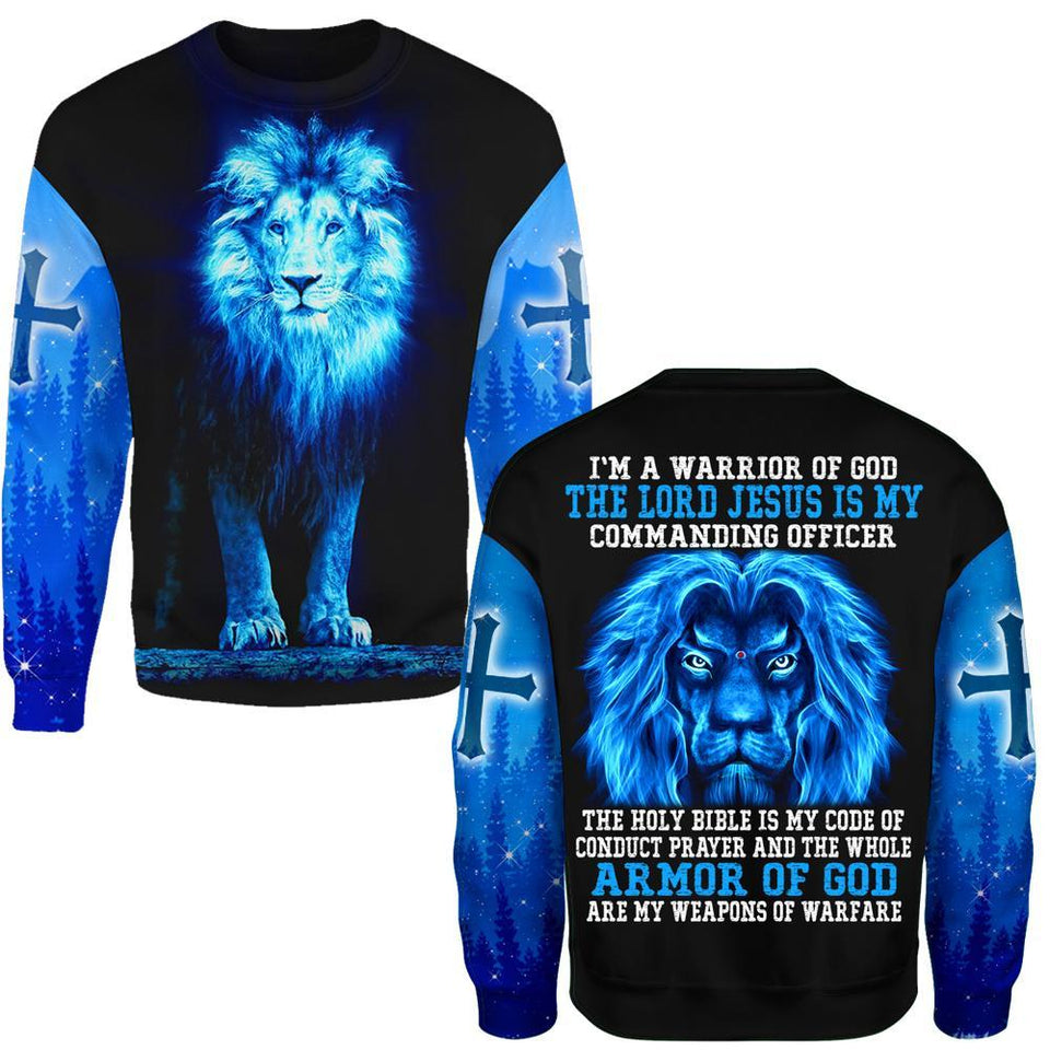 The Lord Jesus is my commanding officer ALL OVER PRINTD SHIRTS 090904 ...
