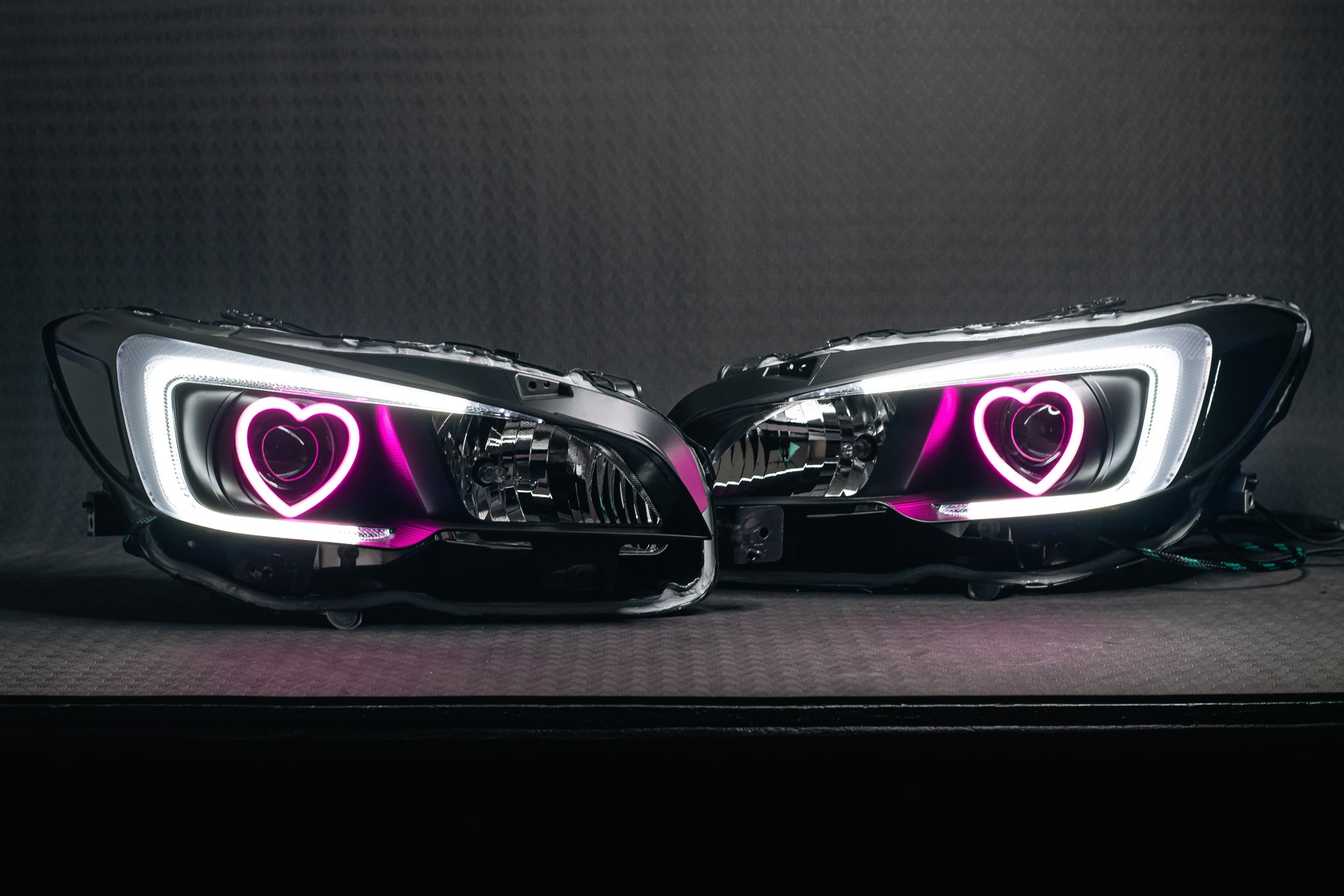 Circuit Demon Stage 1 Heart Halo 2015+ WRX Headlights