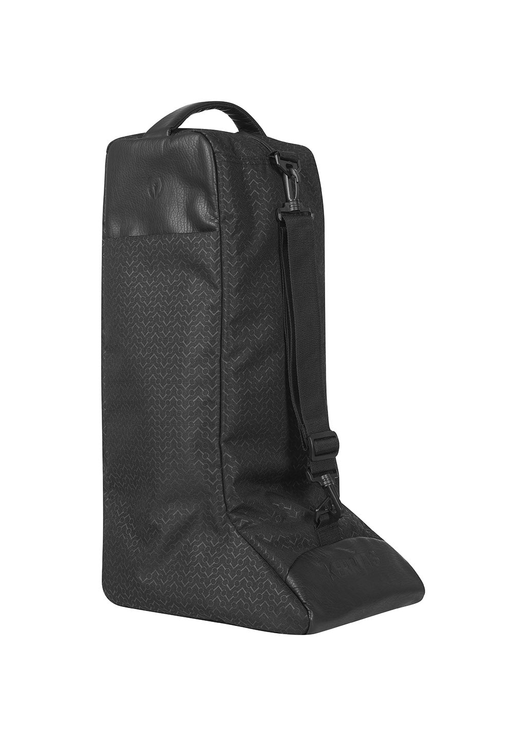 BLACK CHEVRON BITS::variant::EQ Boot Bag