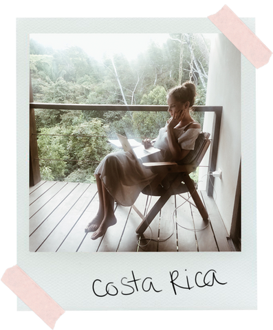 Mini Kyomo's founder Isabelle in Costa Rica