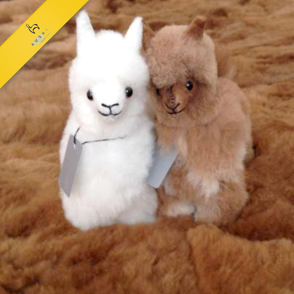 fluffy alpaca plush